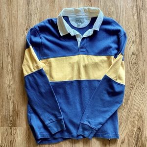 JCrew Size L Unisex 1984 Rugby Shirt